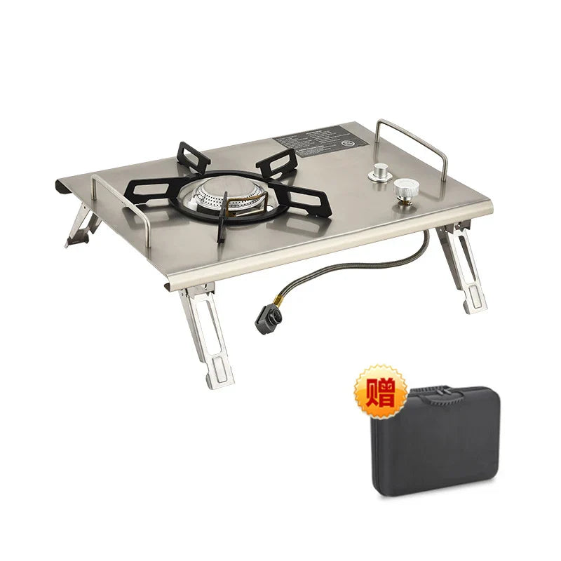 Lohascamping Folding IGT Table – Lightweight Portable Roll Table with Adjustable Legs for BBQ, Desktop Burner & Backpacking