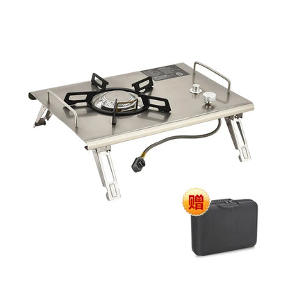 Lohascamping Folding Camping IGT Table – Lightweight Portable Roll Table with Adjustable Legs for BBQ, Desktop Burner & Backpacking