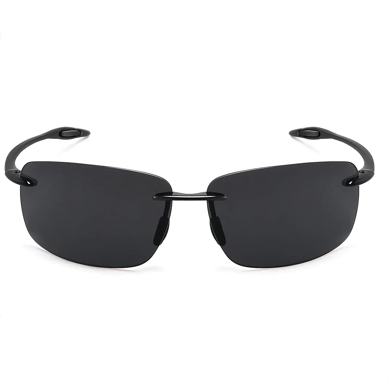 MAXJULI Polarized Sunglasses for Men & Women - Designer Fashion, Rimless Sports & Driving Eyewear (MJ8009)