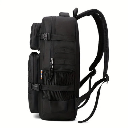 Men’s Tactical Camouflage Backpack – Large Capacity Multi-Layer Hiking & Camping Outdoor Sports Bag