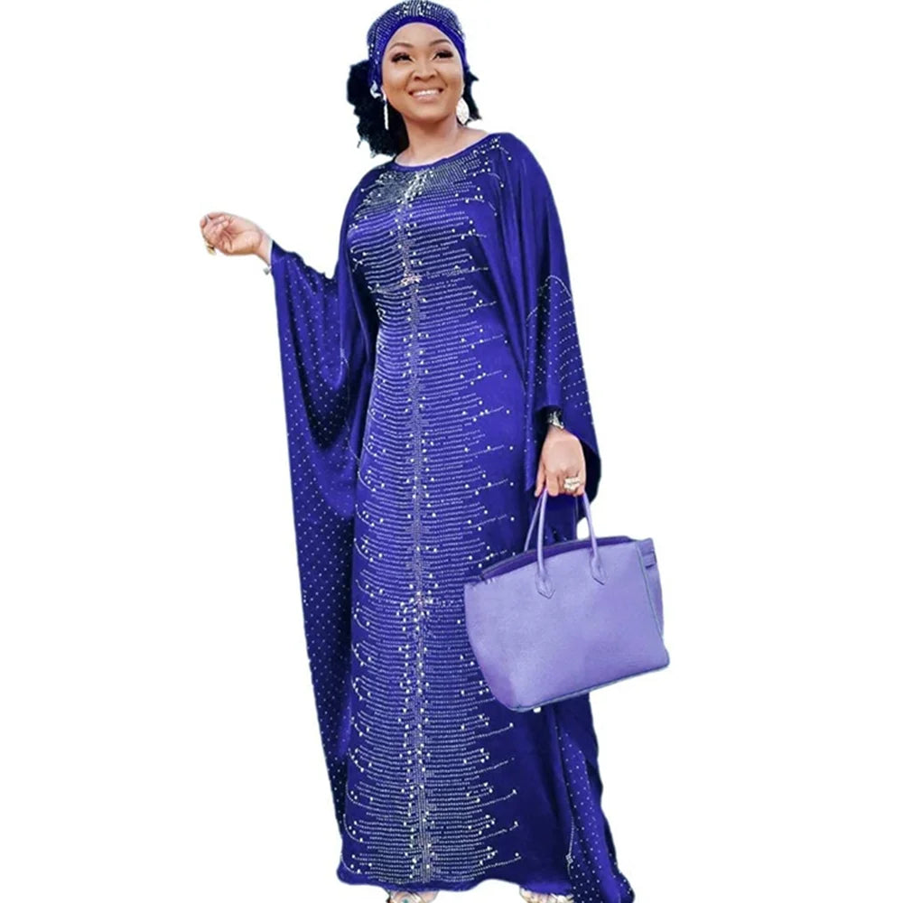 Plus Size African Maxi Dress - Dashiki Ankara Kaftan Wedding & Party Gown