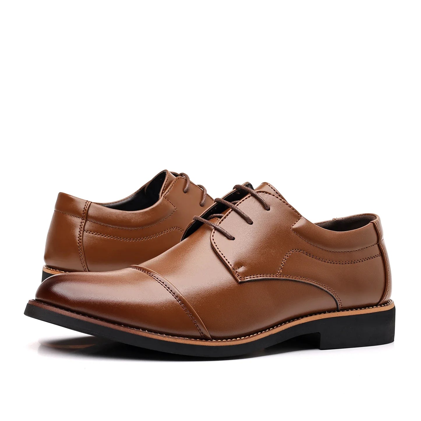 Men's Business Casual Work Shoes - Stylish Comfortable Fashion Footwear for Office & Everyday Wear