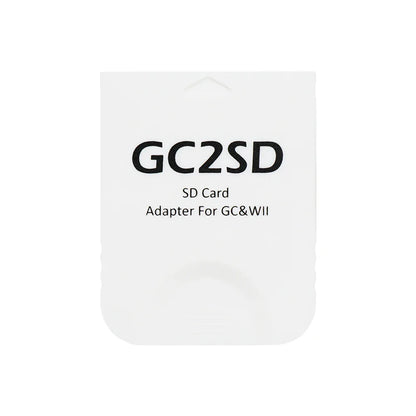GC2SD Card Adapter – Micro SD to SD Memory Card Adapter for Nintendo GameCube & Wii Console, SD2SP2 Swiss Compatible