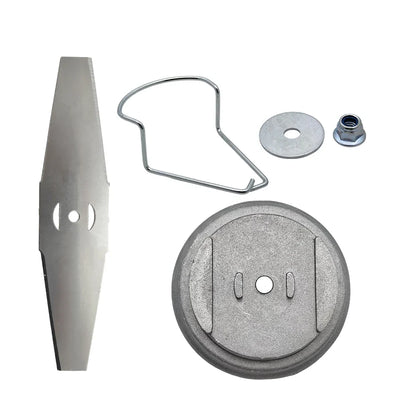 Metal Grass Trimmer Blade Base - Electric Lawn Mower Brush Cutter Accessory for Garden Maintenance