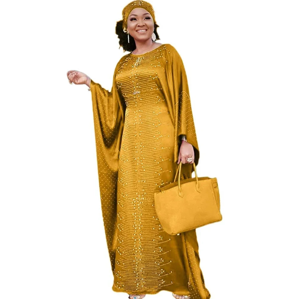 Plus Size African Maxi Dress - Dashiki Ankara Kaftan Wedding & Party Gown