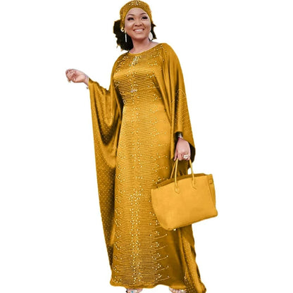 Plus Size African Maxi Dress - Dashiki Ankara Kaftan Wedding & Party Gown