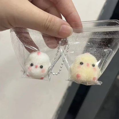 Cute Chick Squishy Stress Relief Toy - Soft Mochi Slow Rebound Fidget Gift for Kids