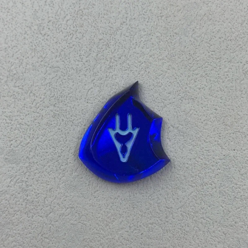 FF14 Job Crystal Keychain - Transparent Anime Cosplay Charms for Sage, Reaper, Dark Knight & More