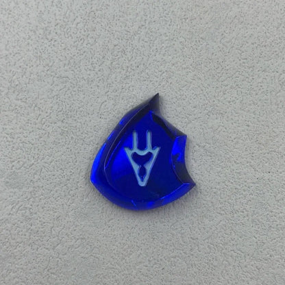 FF14 Anime Crystal Keychain - Transparent Cosplay Sage Reaper Dark Knight Mage Job Accessories