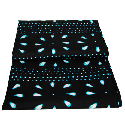 African Real Wax Ankara Fabric - 3/6 Yard Party Dress Print FP6655