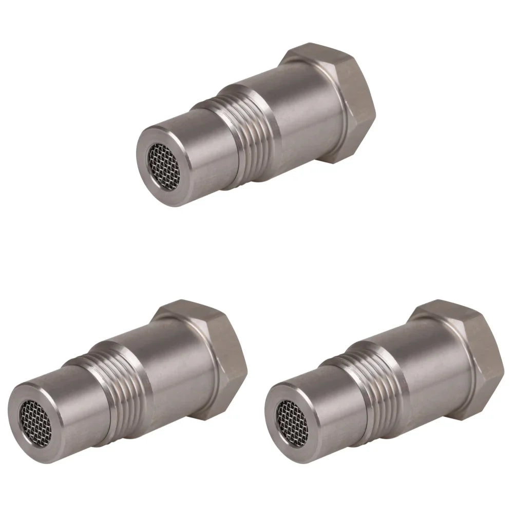 Car CEL Fix Adapter – 1-20pcs Stainless Steel Oxygen O2 Sensor Eliminator, M18X1.5 Check Engine Light Replacement Accessory
