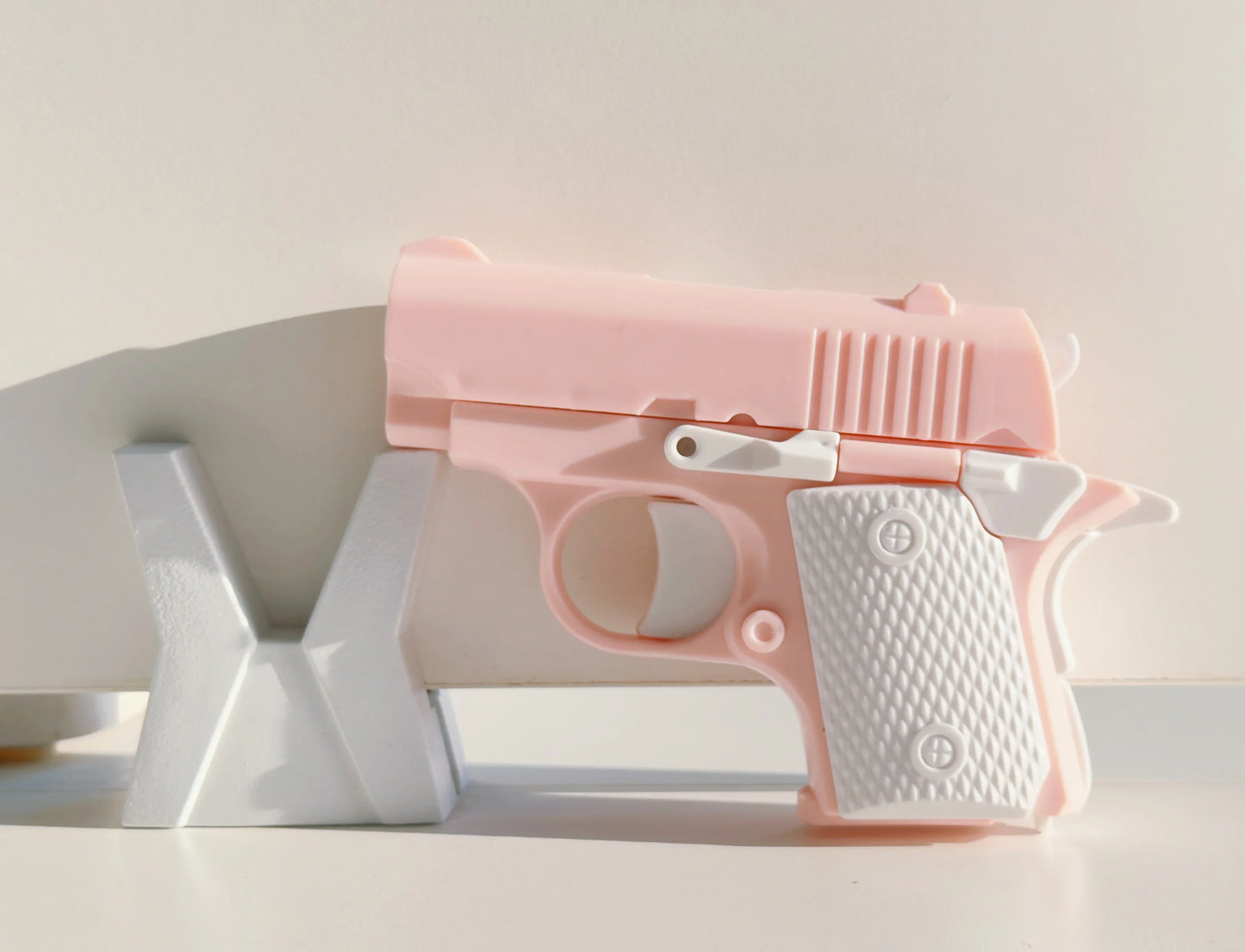 Mini 1911 Gravity Fidget Gun – ABS Plastic 3D Printed Stress Relief Toy for Boys and Kids Gift