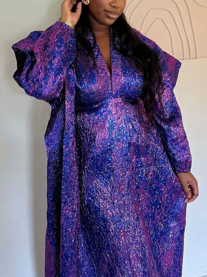African Dresses for Women - Traditional Dashiki Ankara Gown, Abaya, Kaftan Maxi Long Dress