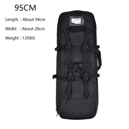 85/95/115cm Gun Bag Case - Rifle & Sniper Backpack, Airsoft Shooting Shoulder Carry Bag for Hunting Accessories