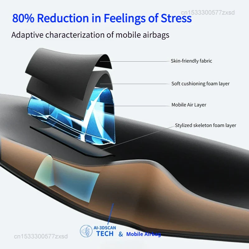 Mijia Dreamlight 4S 3D Sleep Eye Mask – Light Blocking Travel Blindfold Sleep Aid for Men & Women