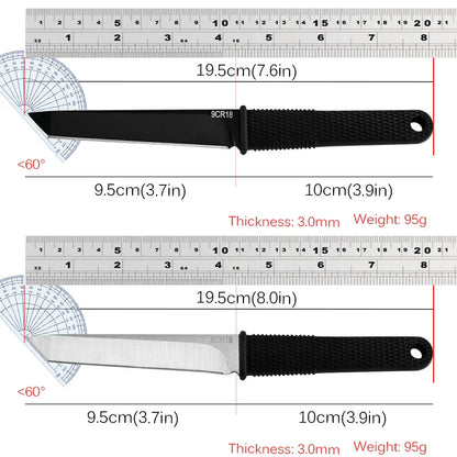 5Cr15Mov Stainless Steel Meat Cleaver & Boning Knife – Sharp Fishing Knife with Holster, Multifunctional Vegetable Peeler