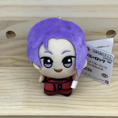 10cm Mini Blue Lock Plush Keychain – Seishiro, Nagi, Isagi, Yoichi, Chigiri, Bachira & Meguru Stuffed Doll Toy Gift