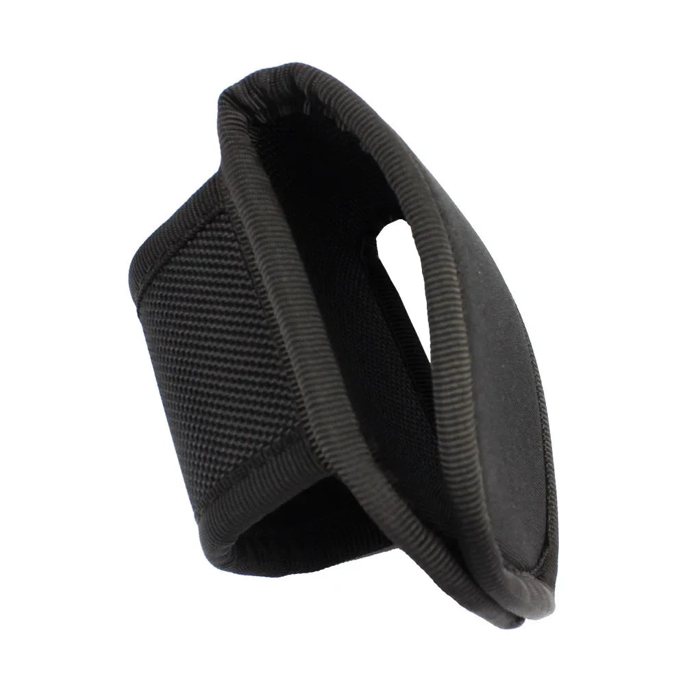 Tactical Flashlight Holster - Portable LED Torch Pouch with Molle Belt Carry Case for Hunting Camping Tools