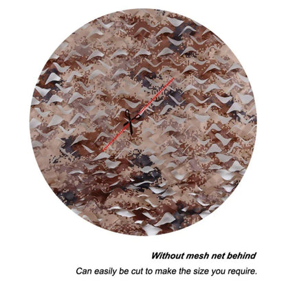 Military Camouflage Net - Hunting Garden Gazebo & Car Awning Shade Cover in Jungle, Desert & Outdoor Colors