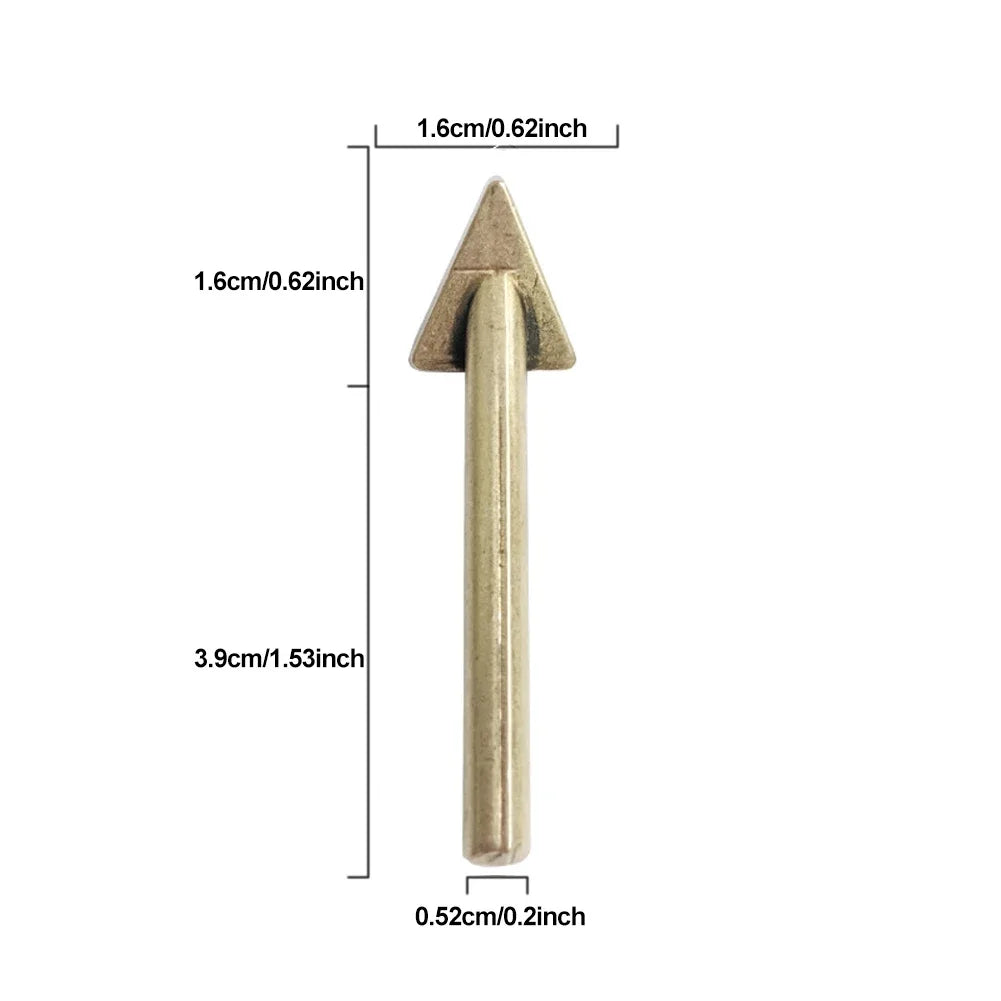 80W Welder Soldering Tips - Replacement Plastic Welding Accessories for TPO PP Auto Bumper Repair