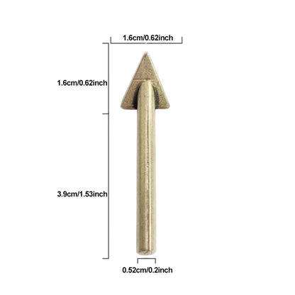 80W Welder Soldering Tips - Replacement Plastic Welding Accessories for TPO PP Auto Bumper Repair