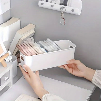 10pcs Desktop Storage Box Set - Large Capacity Organizer for Underwear, Accessories & Household Sundries