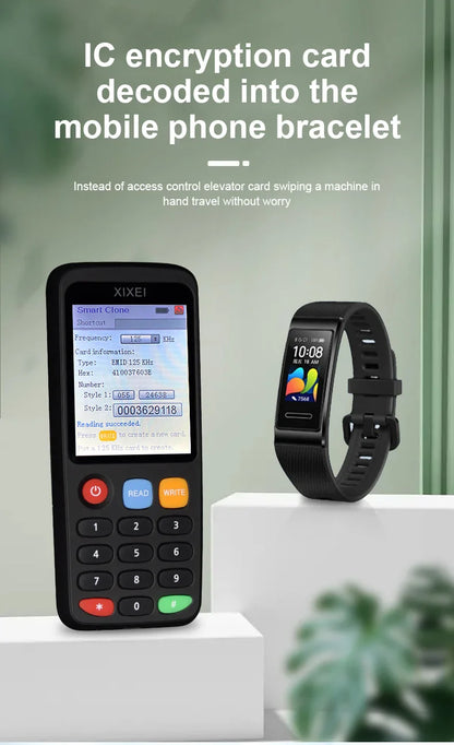 New RFID Smart Card Reader X7 – 125kHz Badge Copier & 13.56MHz NFC Decoder, Duplicator for IC/ID Chip, Ntag213/215 Key Writer