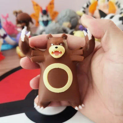 Pokemon 1:20 Scale Character Figures - DIY 3D Printed Kawaii Cartoon Models Kids Christmas Gift Toys
