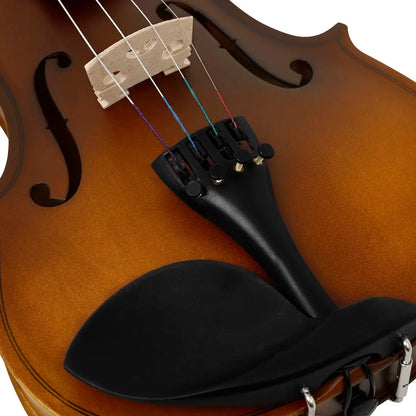 Astonvilla 4/4 Retro Violin - Professional Acoustic Fiddle with Solid Wood Design, Case and Bow