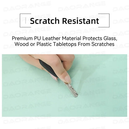 Universal Anti-Slip Leather Mouse Pad for Gaming, Laptop, PC & MacBook Desk Mat