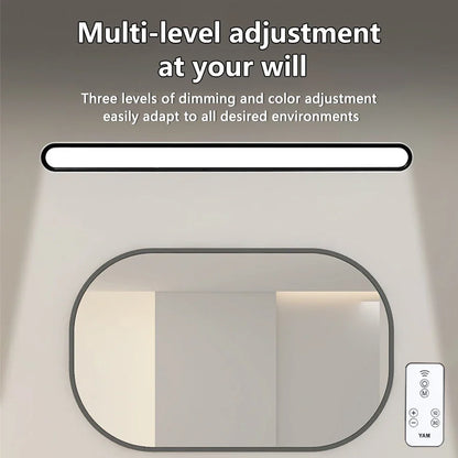 Remote Magnetic Desk Lamp – USB Rechargeable LED Table Light with Stepless Dimming for Reading & Study