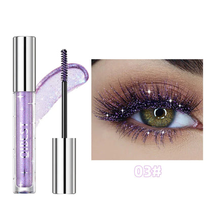 Diamond Galaxy Glitter Mascara – Sweat-Proof, Quick-Dry, Long-Lasting Curling Thick Lash Makeup          Ask ChatGPT