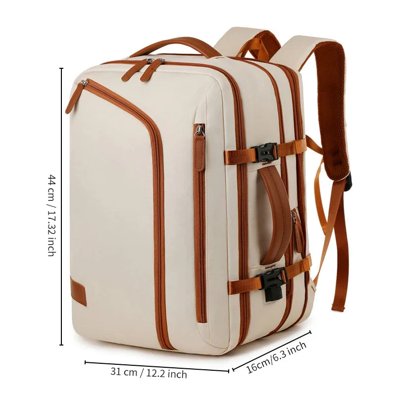 Business Laptop Backpack - Large Capacity Unisex Travel, School & Outdoor Bag for Men & Women