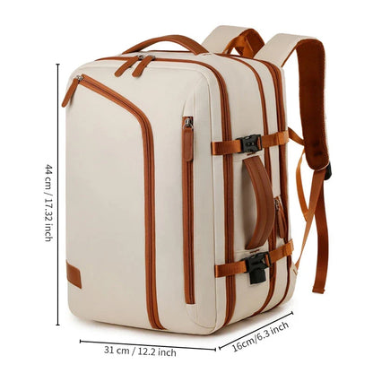 Business Laptop Backpack - Large Capacity Unisex Travel, School & Outdoor Bag for Men & Women