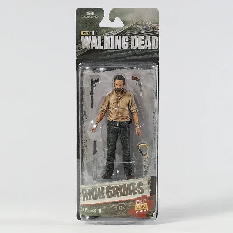 The Walking Dead Action Figure Collection - Abraham Ford Rick Grimes Michonne Governor PVC Model Doll Toys