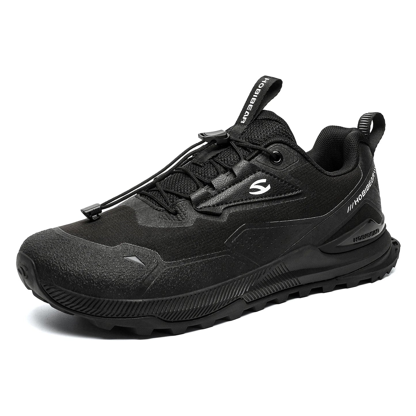 HOBIBEAR Hiking Shoes for Men & Women – Elastic Band, Non-Slip, Comfortable Outdoor Walking & Running Sneakers