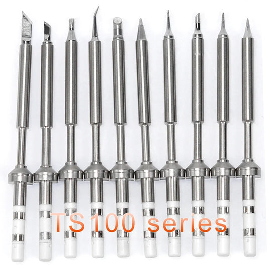 TS100/TS101 Soldering Iron Tips - Pine64 Pinecil Replacement Tips TS Series BC2 C4 Compatible Models