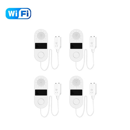 Tuya WiFi Water Leak Sensor - 130DB Smart Flood Detector with App Alerts for Home Security Protection