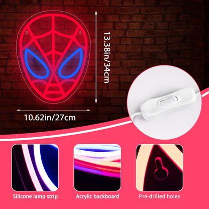 USB-Powered LED Neon Sign — Wall Decor for Bedroom, Game Room, Bar, Pub, and Club Light-Up Signs