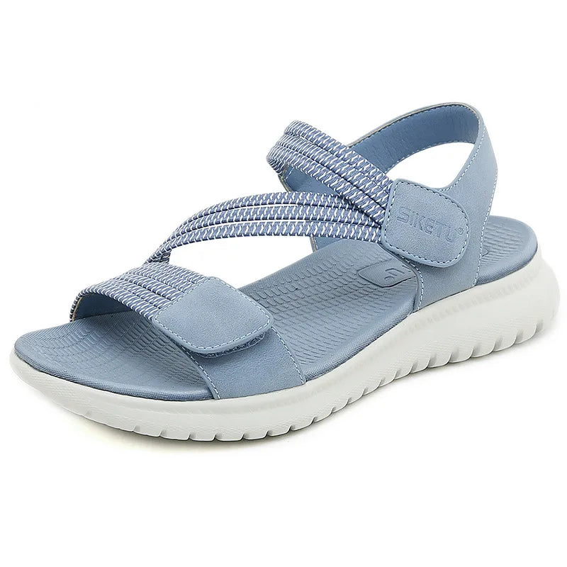 Women’s Summer Wedge Sandals 2025 – Elegant Open-Toe Outdoor Sports Beach Shoes, Comfortable Height-Boost Footwear