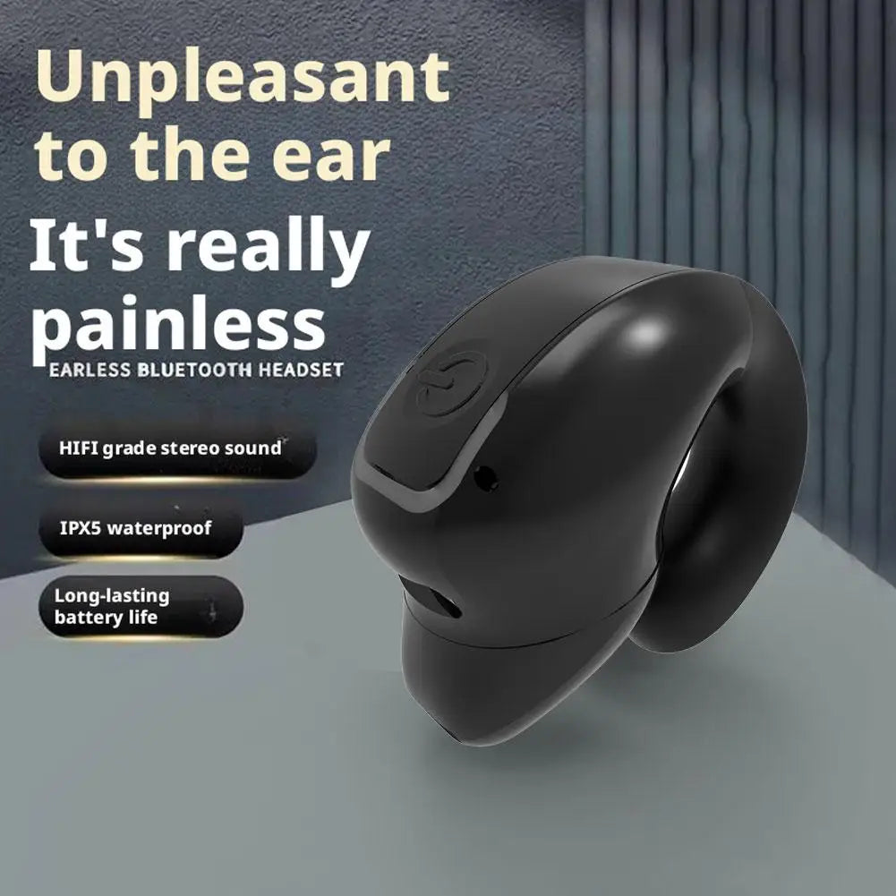 Wireless Bluetooth Bone Conduction Earphones - TWS Sports Headset with Mic & Noise Reduction