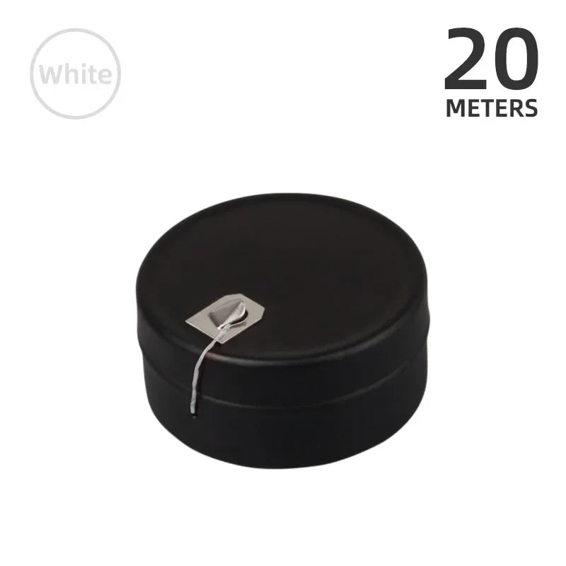Microblading Eyebrow Mapping String - 10/20M Pre-Inked Brow Mapping Thread Marker for Permanent Makeup Tattoo Design