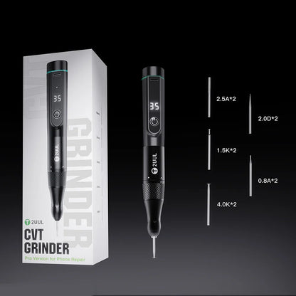 2UUL CVT Grinder Polishing Pen – Precision Motherboard Chip Pad Repair and Frame Correction Tool for Mobile Phones