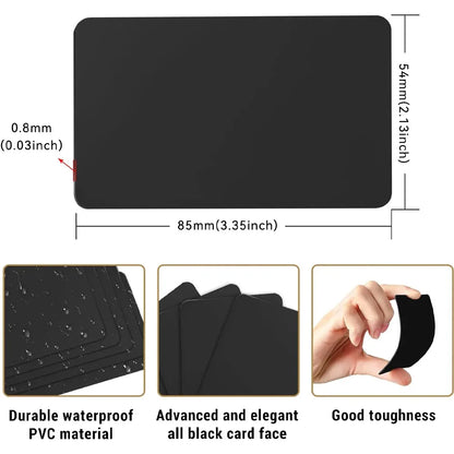 5-10PCS NTAG215 Blank NFC Cards 13.56MHz - Waterproof PVC RFID Tags with 504 Bytes for NFC Phone & TagMo Applications