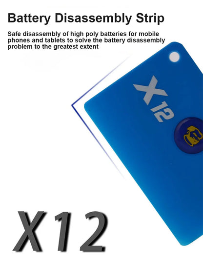 MECHANIC X12 Back Cover Disassembly Card – High-Energy Battery Removal Tool for Mobile Phone & Tablet Repair
