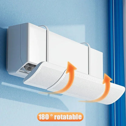 Adjustable Air Conditioning Windshield – Anti-Direct Blowing Vent Deflector & Dust Cover for AC Outlets