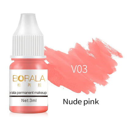 Borala 26 Colors 3ML Permanent Makeup Pigments – Sample Size for Lips, Eyebrows & Eyeliner, Beauty Art for Women