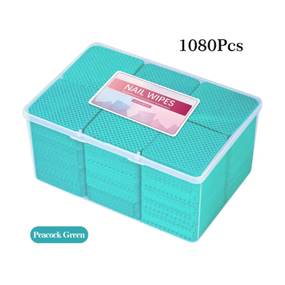 Nail Polish Remover Wipes – Non-Woven Nail Cleaning Pads for Women & Beauty Salon Use