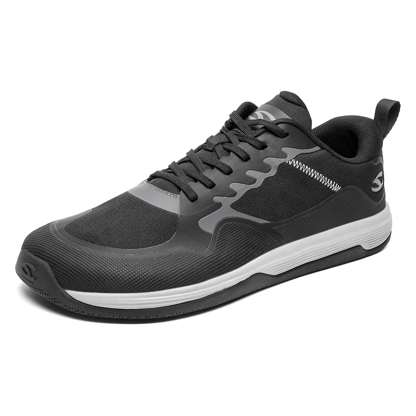 HOBIBEAR Unisex Walking Sneakers – Lace-Up Hiking & Running Shoes for Men & Women, Outdoor Artificial Leather Sneakers