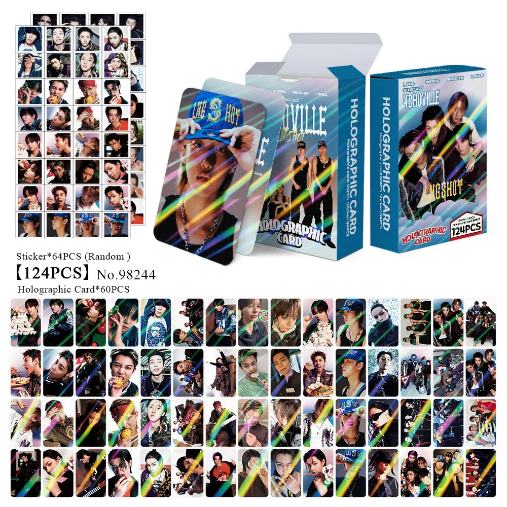 LNGSHOT 4SHOVILLE Jay Park Photo Card Set - 55 K-Pop LOMO Cards & Stickers Fan Collection Gift